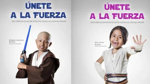 "Únete a la Fuerza", la campaña que busca donantes de sangre para niños con cáncer "Únete a la Fuerza", la campaña que busca donantes de sangre para niños con cáncer