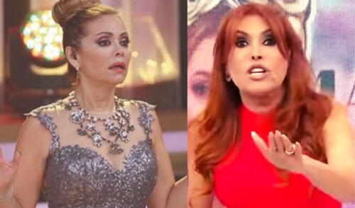 Gisela Valcárcel utilizó un segmento de la final de "El gran show" para mandarle una 'indirecta' a Magaly Medina. Foto: Composición La República/Captura América TV/Captura ATV Gisela Valcárcel utilizó un segmento de la final de "El gran show" para mandarle una 'indirecta' a Magaly Medina.