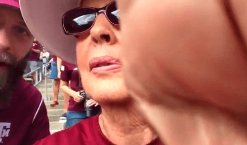 Twitter: mujer intentó grabar un partido, pero hilarante error la convirtió en viral [VIDEO]