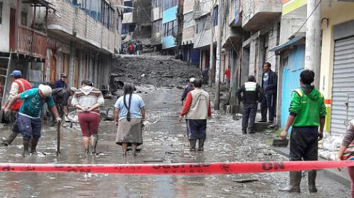 Puno: Huaico deja 15 familias damnificadas en Sandia [VIDEO]