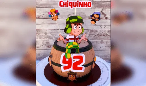 Abuelito se viste de ‘El Chavo del 8’ y celebra su cumpleaños en honor a su personaje favorito [FOTOS]