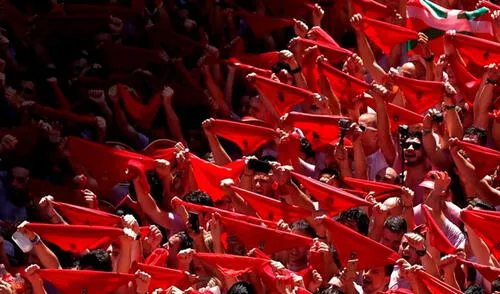 Fiesta de San Fermín. Foto: Reuters.