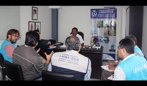 Unicef consignó recursos para obras de agua y saneamiento en Lambayeque