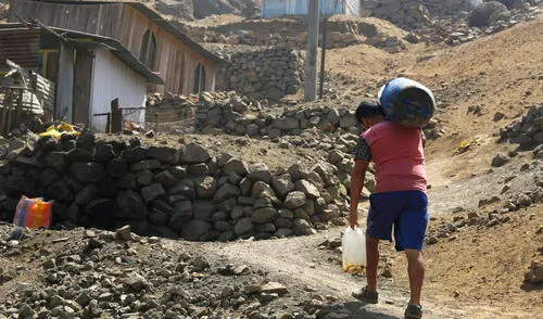 San Juan de Lurigancho, con más de un millón de ciudadanos, presenta un bajo indicador de progreso social. Foto: Félix Contreras/La República.