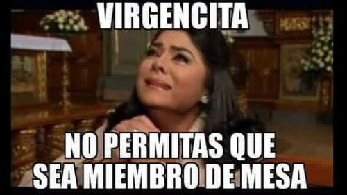 Elecciones 2018: salió la lista de miembros de mesa; memes lo festejan y lo sufren [GALERÍA]