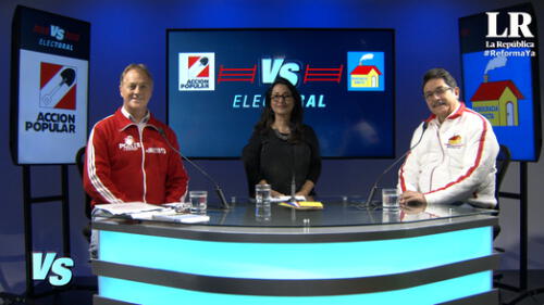 Versus Electoral Lima: Enrique Cornejo vs. Jorge Muñoz