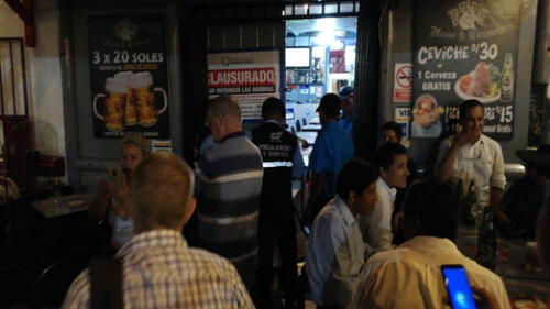Miraflores: municipalidad clausuró bares y discotecas de calle Berlín [VIDEO] 