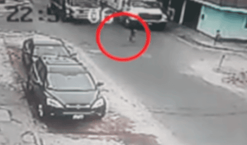 Callao: menor muere tras ser atropellada por camión [VIDEO]