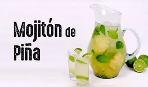 Facebook viral: aprende cómo preparar el 'mojitón de piña', el trago que sorprende en redes [VIDEO] 