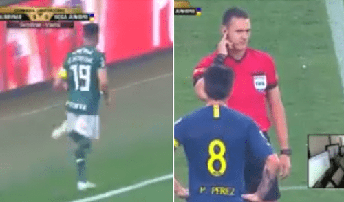 Boca Juniors vs Palmeiras: el VAR le anuló el gol a Bruno Henrique [VIDEO]