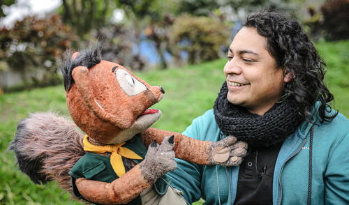 Los episodios del zorrito Chaski se graban en el Parque de las Leyendas o el Zoológico de Huachipa. Foto: John Reyes