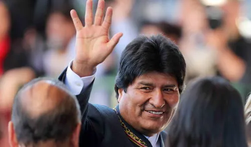 Evo Morales se muestra "optimista" ante encuentros en La Haya