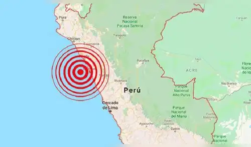 Áncash: sismo de magnitud 3.8 se registró en Chimbote