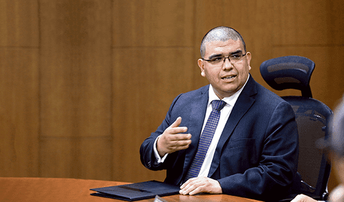 Fernando Castañeda, titular de la cartera de justicia. Fernando Castañeda, titular de la cartera de justicia.