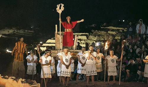 Ritual. Interpretación de ceremonias milenarias de Caral. Ritual. Interpretación de ceremonias milenarias de Caral.