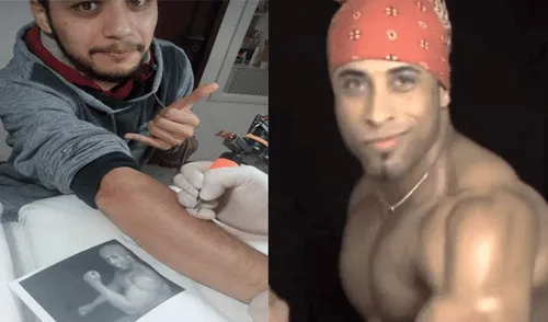 Facebook: Fan de Ricardo Milos se tatúa al fornido bailarín y resultado sorprende a miles [VIDEO]