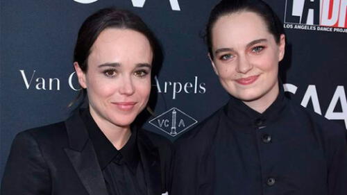 Ellen Page y su esposa hacen topless por el Mes del Orgullo LGBT [FOTO]