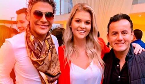 La empresaria le rogaba a Richard Acuña para que deje ser congresista.