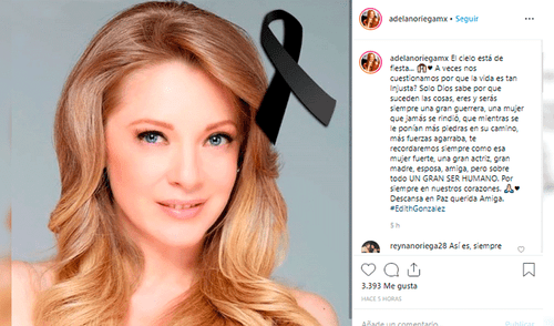 Carmen Salinas rompe en llanto al recordar a Edith González [VIDEO]