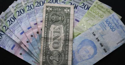 El precio del dólar en Venezuela, según Dolartoday. Foto: AFP.