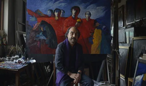 Alfredo Alcalde subasta pintura “La candelaria”