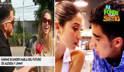 Alessia y Jimmy se conocieron en los primeros capítulos de "Al fondo hay sitio". Con el paso de los episodios, la relación entre ambos parece haber cambiado. Video: América TV