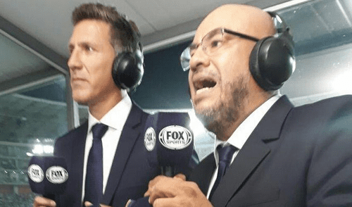Twitter: Peter Arévalo respondió las críticas tras primera narración en FOX Sports