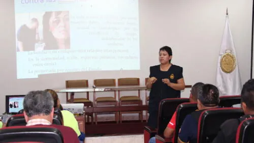 Chimbote: serenos reciben capacitaciones sobre violencia contra la mujer Chimbote: serenos reciben capacitaciones sobre violencia contra la mujer