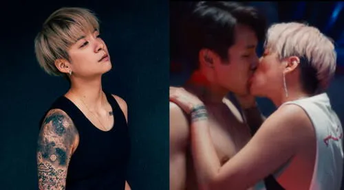 Amber Liu y Michael Bow se besaron intensamente y fans quedan impactados.