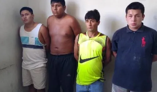 Capturan a integrantes de la "Jauría de El Porvenir", dedicados a la extorsión en Trujillo