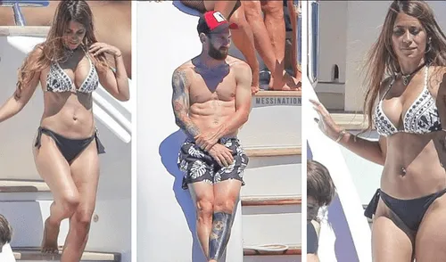 Antonella Roccuzzo celosa de presentadora que coqueteó con Lionel Messi [FOTOS]