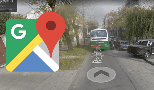 Google Maps: una polémica escena en un bus argentino viene causando revuelo [FOTOS]