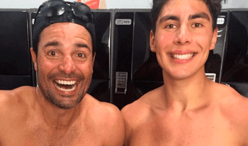 Hijo de Chayanne hizo 'striptease' por su cumpleaños [VIDEO]