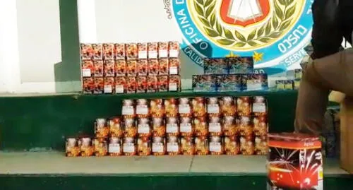 Cusco: Hallan una tonelada de pirotécnicos en vivienda [VIDEO]