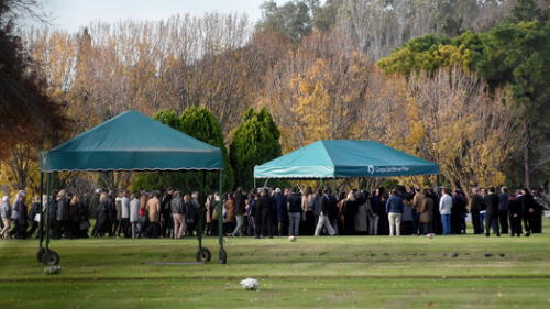 Así fue el último adiós a Inés Zorreguita, la hermana menor de Máxima de Holanda [FOTOS]