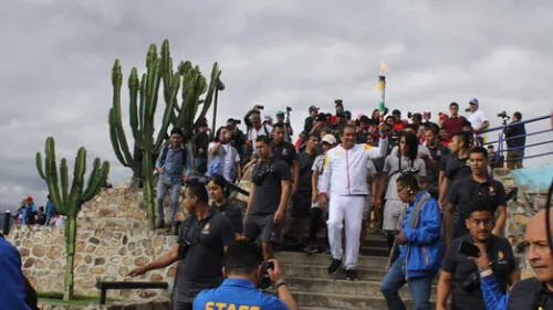 Emoción se vivió en Cajamarca tras paso de “Antorcha Panamericana”.
