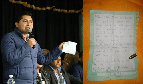 Burgomaestre no se intimida ante delincuentes y seguirá firme con su trabajo.