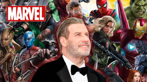 John Travolta en Marvel. Créditos: Composición