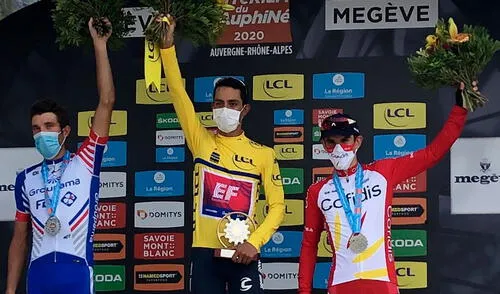 Daniel F. Martínez se consagra ganador de la competición. Foto: Twitter/@dauphine