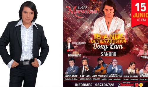Tony Cam festeja sus 18 años de carrera con otros imitadores de Yo Soy Tony Cam festeja sus 18 años de carrera con otros imitadores de Yo Soy