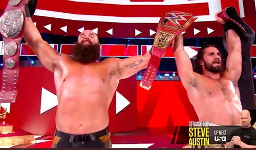 Seth Rollins y Braun Strowman son los nuevos campeones en parejas.
