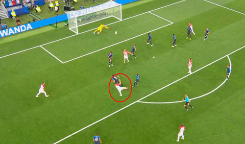 Francia vs Croacia: golazo de Perisic para el 1-1 | VIDEO 