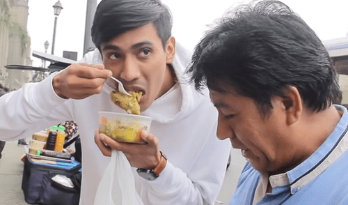 YouTube viral: Económico almuerzo de S/2.00 emociona a miles de peruanos [VIDEO]