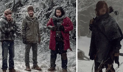 The Walking Dead 9x16: 'Sobrevivientes' abandonan el reino y se enfrentan a la fría nieve [VIDEO]