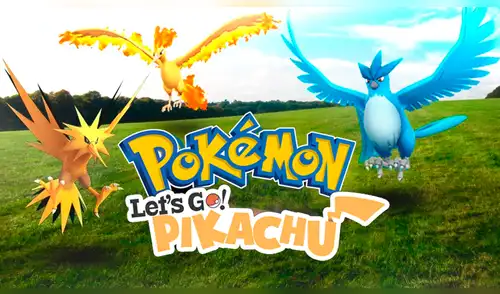 Pokémon: Let’s Go! presenta a Moltres, Zpados y Articuno [VIDEO] 