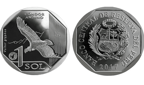 BCR presenta nueva moneda de S/1 alusiva al cóndor andino