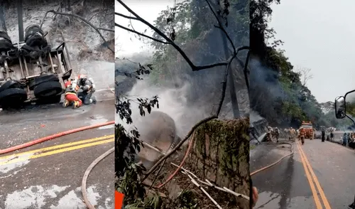 El incendio afectó a un poco de la vegetación cercana, a una Institución Educativa y dos viviendas.