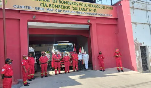 Muere Bombero Piura