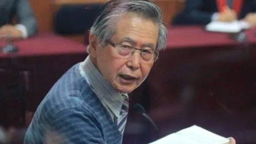 Alberto Fujimori pide que "prime la mesura y una actitud responsable" ante crisis política