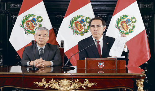 CNM: Vizcarra deja en manos del Congreso la sanción a consejeros